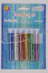 Brokat GL-036 sypki bio, 6 kolorów x 3g,