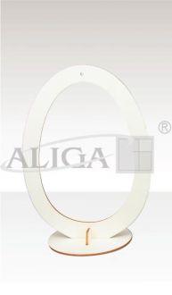 Stand SDW-1769 wooden, Egg, Height 18,6 cm., Width 13,6 cm.