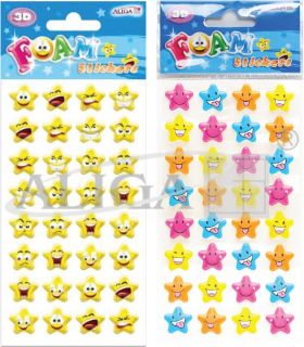 Stickers NK-3718 Foam Stars
