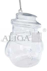 Bałwanek akrylowy ABA-10 , wysokość 10 cm, op. zawiera 5 szt.