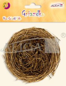 Gniazdko WGN-8444 ze słomy śr. 7 cm 