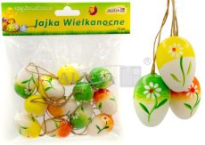 Jajka plastikowe WPJ-8550 wielkanocne Wys. 4 cm, op. zawiera 12 szt. 