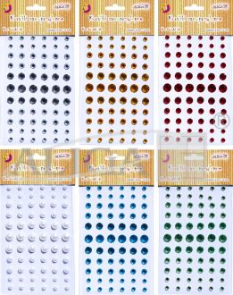 Rhinestones Beads JET-5224 self-adhesive