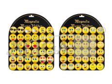 Magnets emoticons MG-6825 36pcs./1 sheet