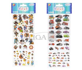 Naklejki NK-8052 mix 3 kart