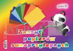 Zeszyt papierów samoprzylepnych - mix ZPS-1366 (B5) 17x25cm, 8 kartek PROM