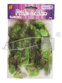 Feathers speckled Green (PN-03) pack.3g