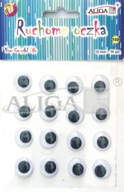 Googly eyes MT-6408 (132) 15 mm