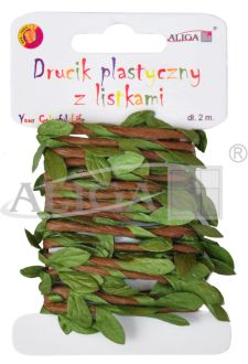 Drucik plastyczny DPL-2160 z listkami 2m