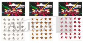 Naklejki NKX-5023 gwiazdki 9x11cm PROM