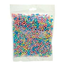 Kulki styropianowe KS-9656 średn. 8 mm, 10 g - mix kolor 
