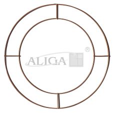 Ring metalowy SM-030 podwójny śr. 30 x 21,5 cm. 