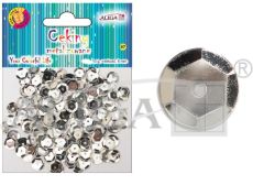 Cekiny metal.MT-6587(48) srebro 10g