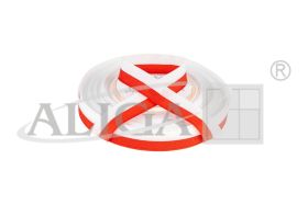 Wstążka dwukolorowa AX12-00 biało-czerwona 12mm/20m 1op