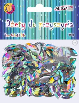 Dżety do przyszycia GUZ-3537 rozm. 1,7cm, op. 15g