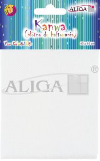 Kanwa, płótno do haftowania KAN-7801 rozm. 45x45cm, oczka 0,3x0,3cm