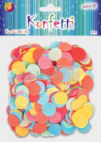 Konfetti papierowe KN-5083 mix kolorów, rozm. 2cm, op.38g PROM
