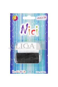 Nici NIT-0292 czarna i biała, op. zawiera 2szt. x 330m