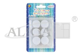 Koła rzepowe PSD-1649 samoprzylepne, śr. 2,5cm, op. zawiera 18 par rzepów