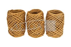 Sznurek florystyczny SZF-02 papierowy, brązowy, dł. 20m, op. 3szt.