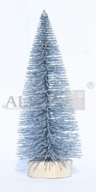 Choinka metalizowana CHB-15-SR srebrna 15 cm, op.1 szt. PROM