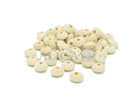 Koraliki drewniane PJ-0782  płaskie 14mm op.80szt. PROM