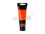 Farba akrylowa FT-204 pomaranczowa tubka 75 ml.PROM