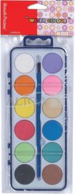 Watercolor paint MF-1838 12col./28mm