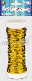 Drut florystyczny DA-1181 złoty 0,5mm, dł. 30m
