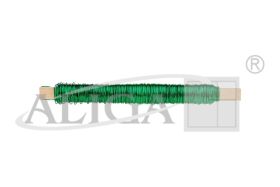 Druty dekoracyjne DA-7177 zielone, 0,5mm/50g op. 4szt.