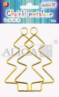 Choinki metalowe RBK-6805 do powieszenia,rozm. 7,5cm, op. 2szt. PROM