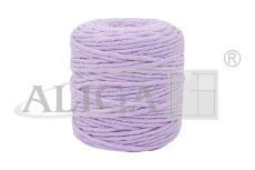 Sznurek bawełniany do makramy SBK-28 liliowy 5mm x 100m (splot 21 nitek)
