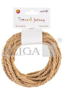 Sznurek jutowy SZJ-3506 7mm x 5m