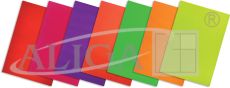 Corrugated board Fluorescent TFF-9094-Mix (7 col.), Sheet 25x35cm