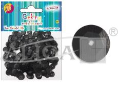 Metallised sequins MT-0211(87)Black 10g.