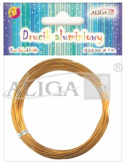 Aluminum wire DA-3633 Golden