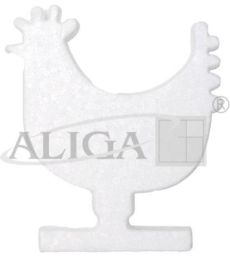 Kura stryropianowa płaska BKP-9329 op.6szt.14cm x 12cm x 2cm PROM