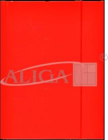 Glossy folder Red