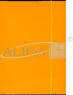 Glossy folder Yellow