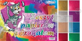Paper set with glitter ZB-4 B4