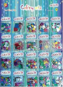 Sequins MT-6352(13)Mix.20pcs.x2g