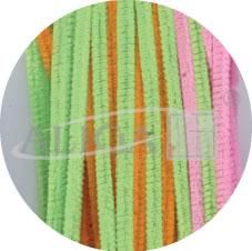 Druty pluszowe DP-6995 mix kol.pastelowo-neonowych