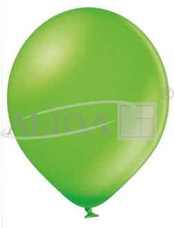 Balony BAL23-313M metal., kolor zielony, rozm. 23cm, op. 100szt.