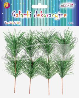 Gałązki dekoracyjne DPG-2677 dł. ok. 11cm, op. 8szt.
