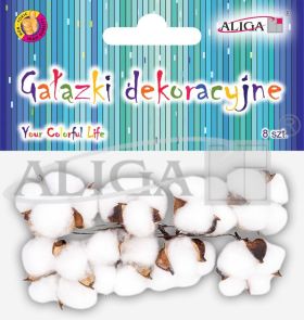 Bawełna na drucikach DPG-4367 op. 8szt.