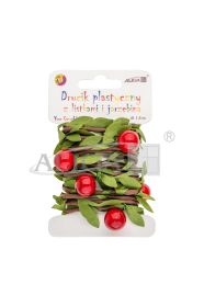 Drucik plastyczny DPL-0924 z listkami, dł. 1,5m