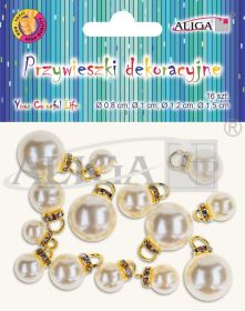 Przywieszki dekoracyjne ZWD-3582 mix rozm., op. 16szt.