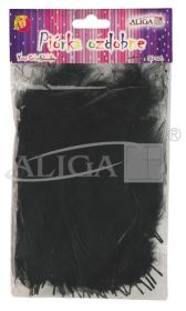 Feathers Black (P-090) 10-12pcs. pack.50pcs.