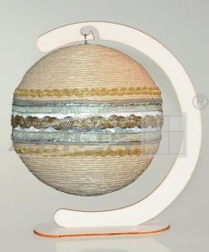 Stojak drewniany SD-8615, księżyc szer.13 cm, wys.17,5 cm PROM