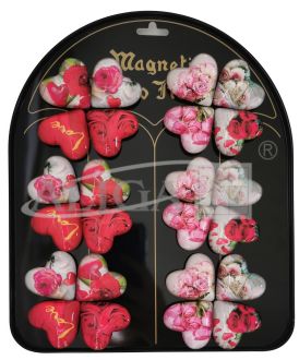 Magnesy serca MG-9641 24 szt. 